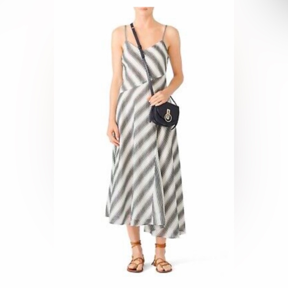 Brand: Theory
Theory Womens Athens Striped A-Line Dress. New with tags